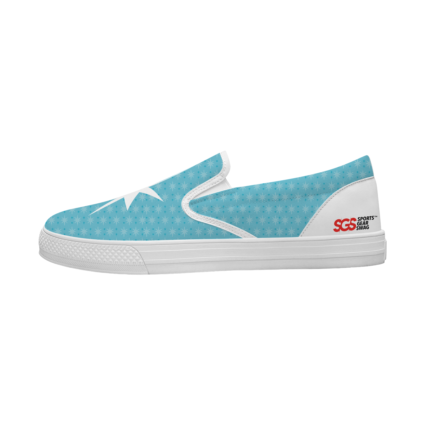 Custom slip on shoes white meteor - Slip-on-shoes