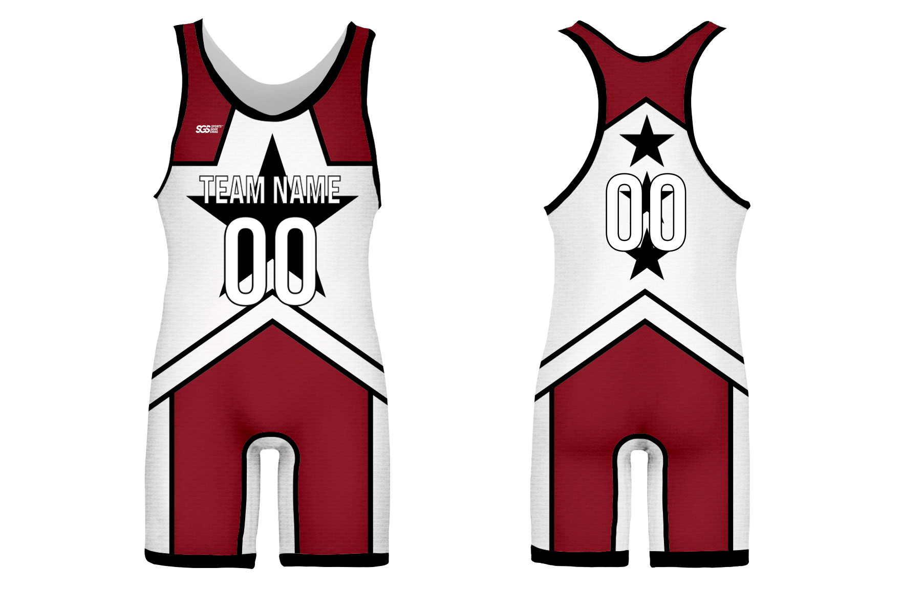 Custom black starfield adult youth unisex powerlifting singlets - Powerlifting-singlets