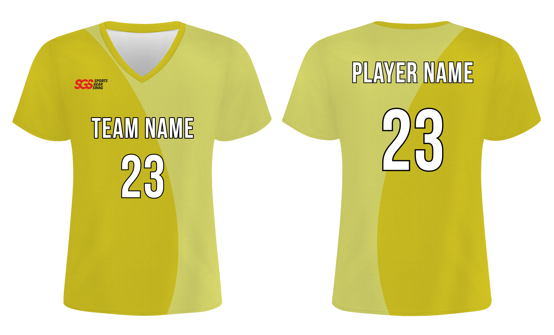 Custom diagonal layers solids adult youth soccer jersey - Jersey