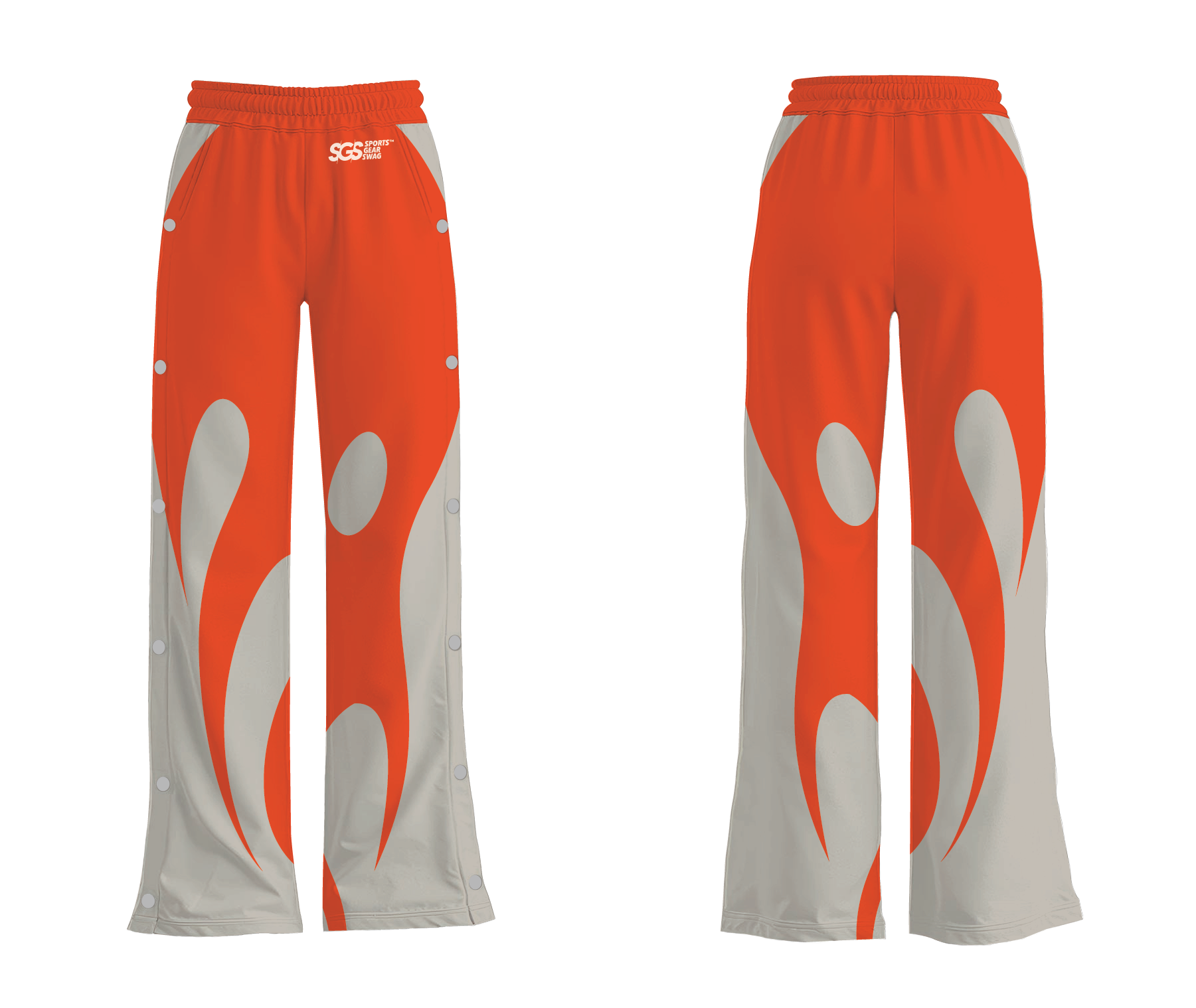Custom breakaway wide leg pants adult youth unisex catalyst - Wide-leg-pants