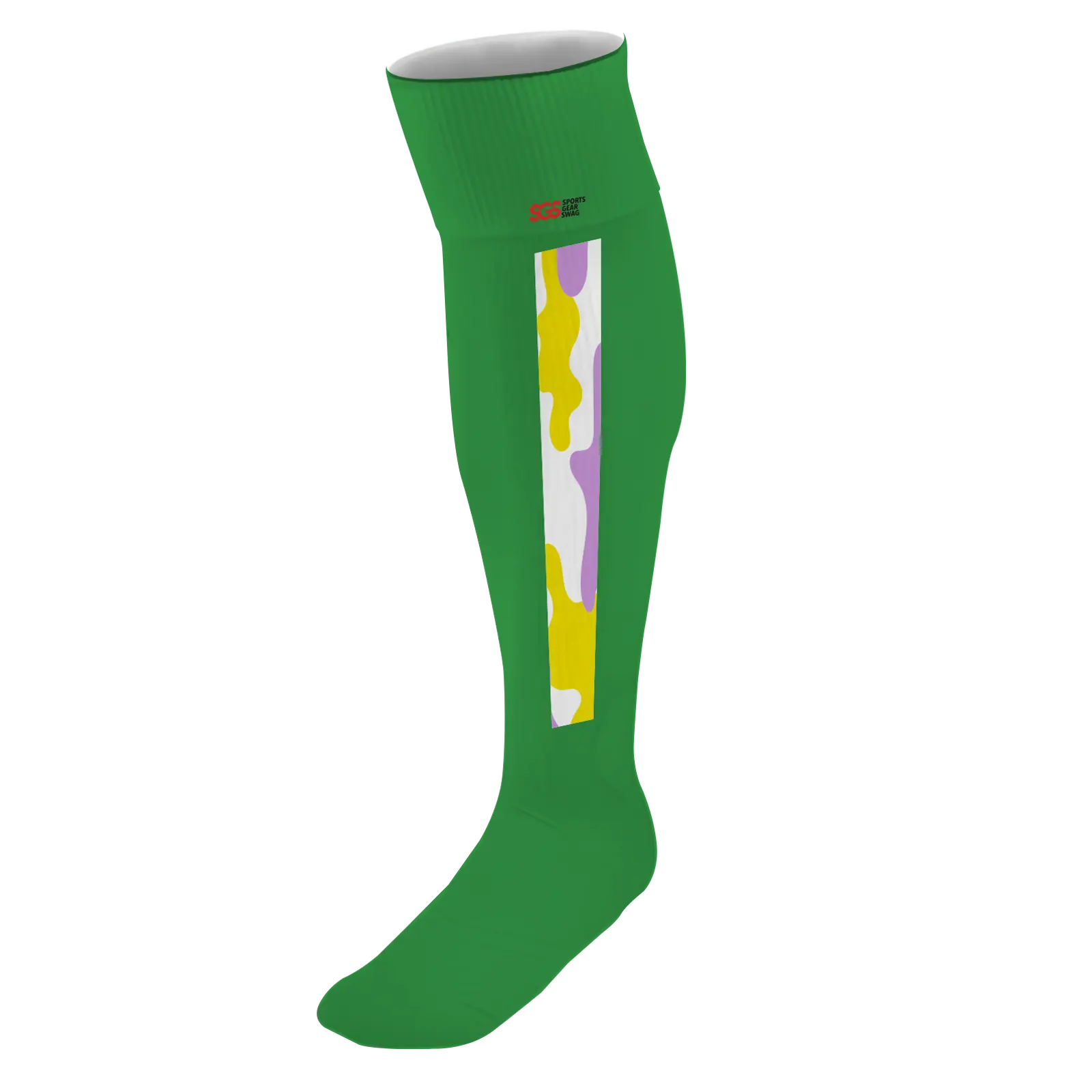 Custom soccer socks adult youth unisex commando camo - Socks
