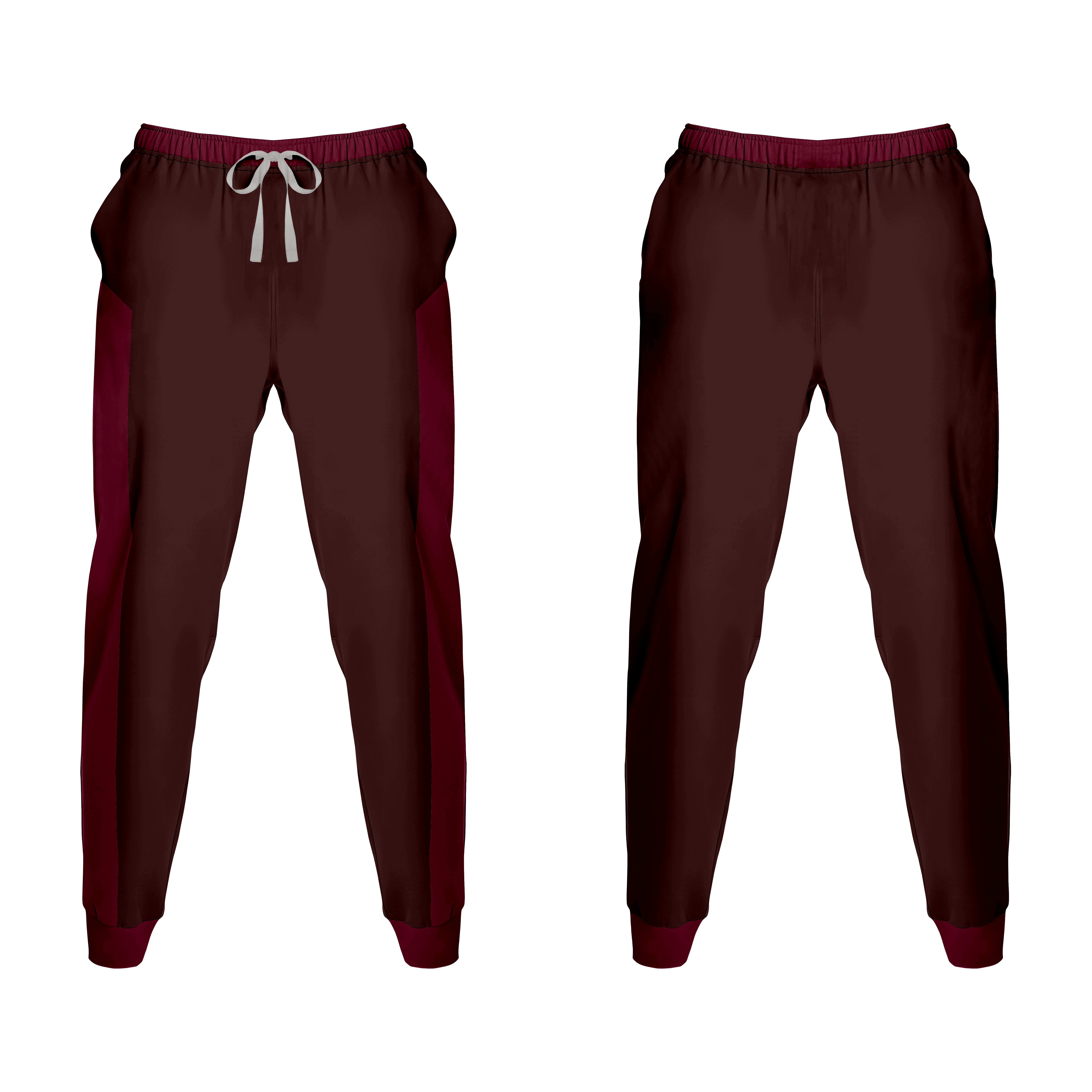 Custom scrubs tight knit bottom autumn glow - Scrub-pants