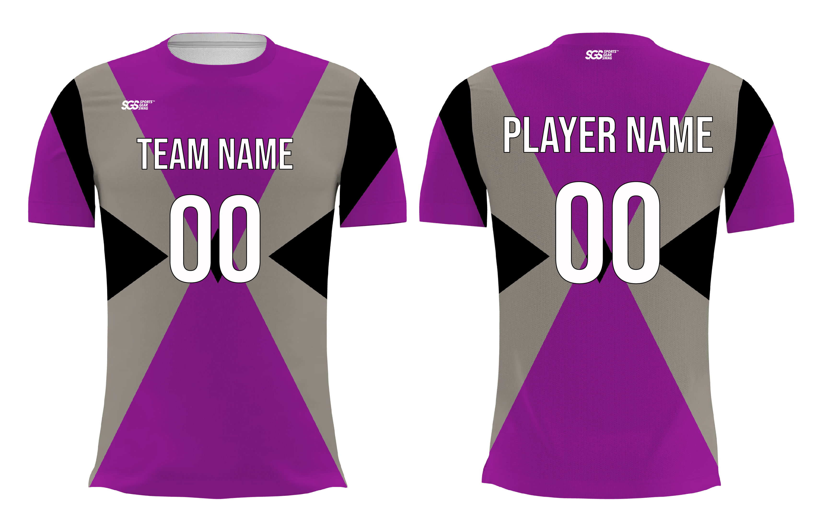 Custom pyramid shapes adult youth volleyball unisex jersey - Jersey