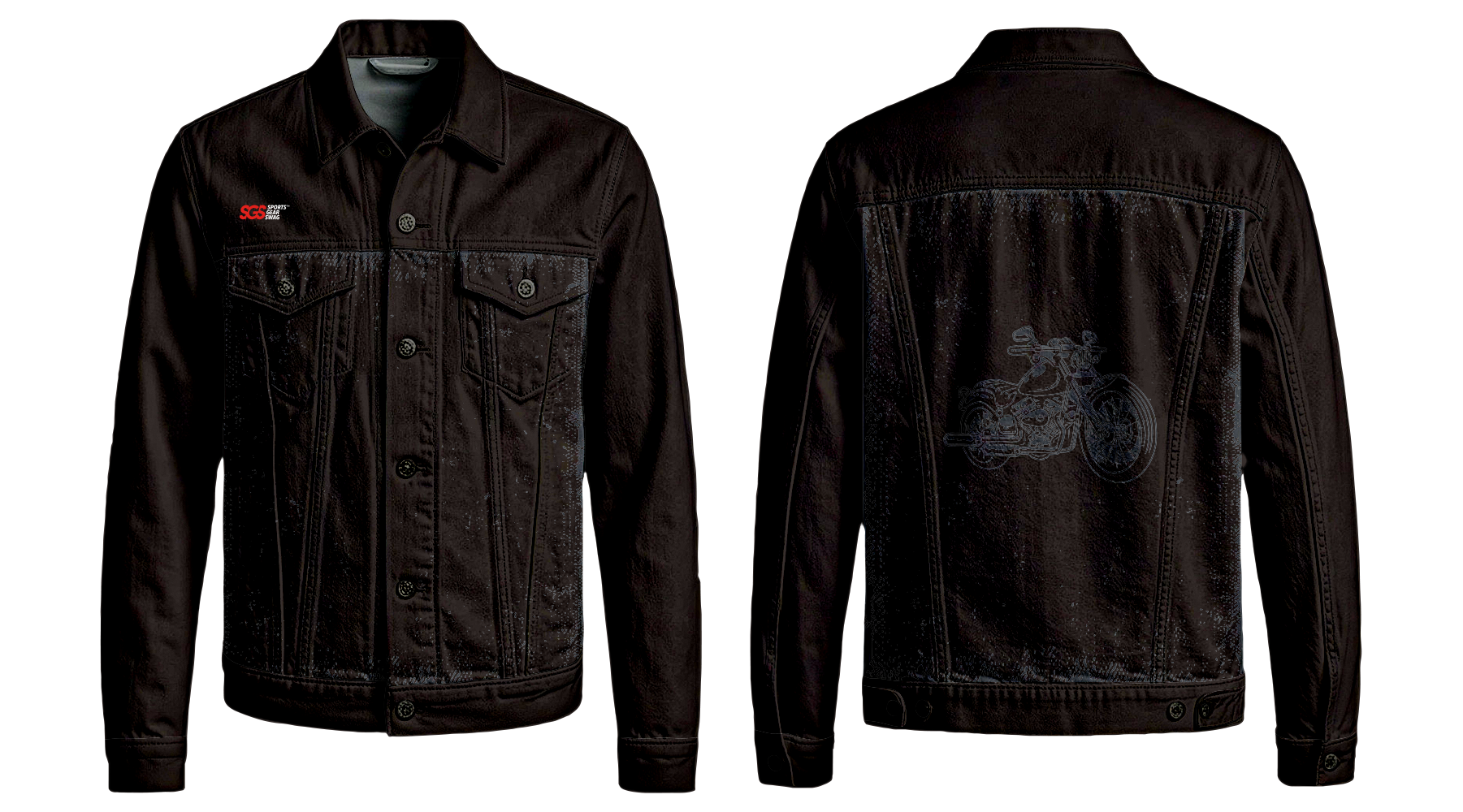 Custom denim jacket adult youth unisex classic grain - Denim-jacket