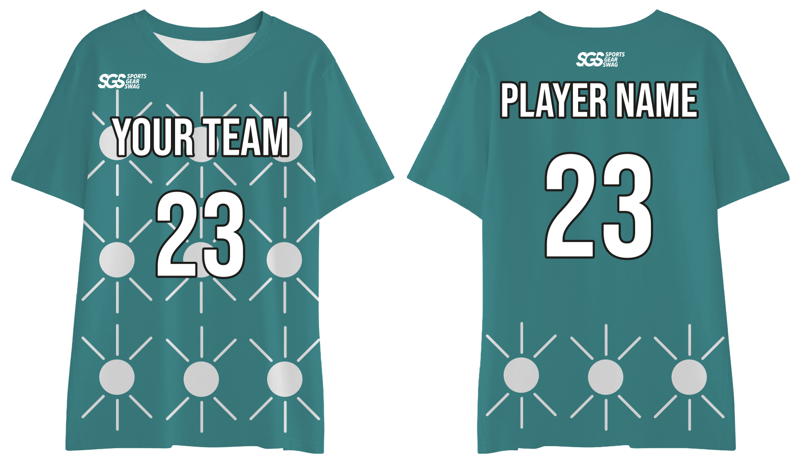 Custom moisture wicking unique adult youth unisex shirt - Jersey