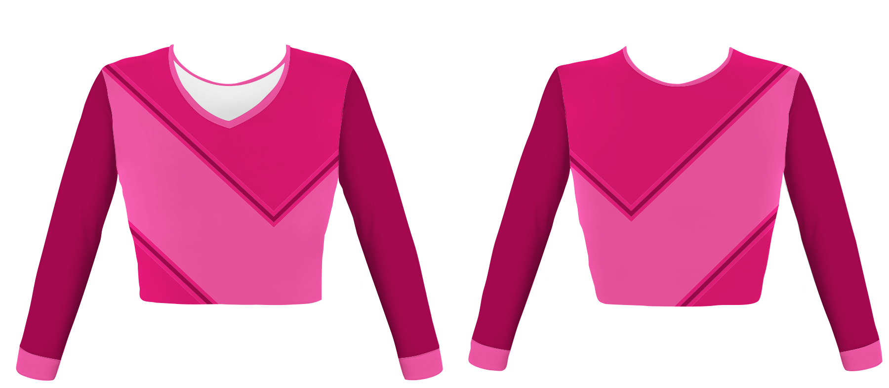 Custom quality adult youth unisex cheerleading long sleeve jersey - Jersey