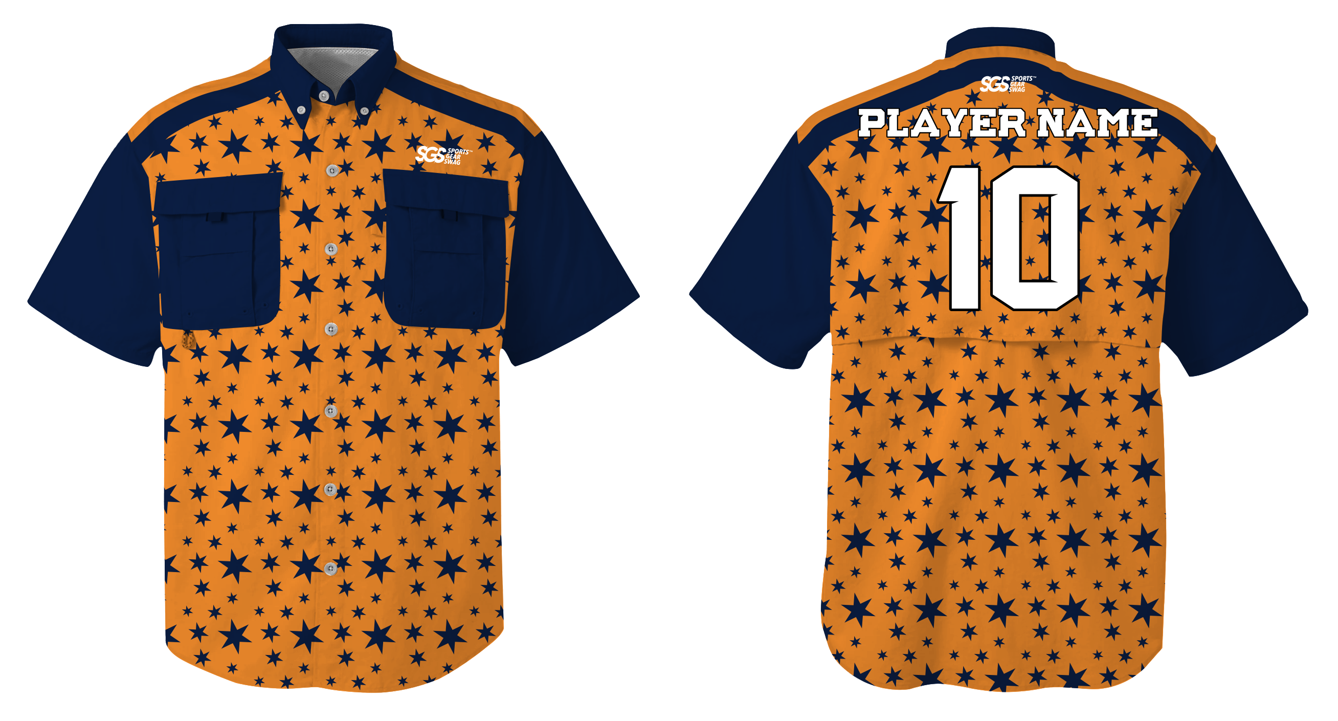 Custom fishing shirt adult youth unisex sunset starlight - Jersey