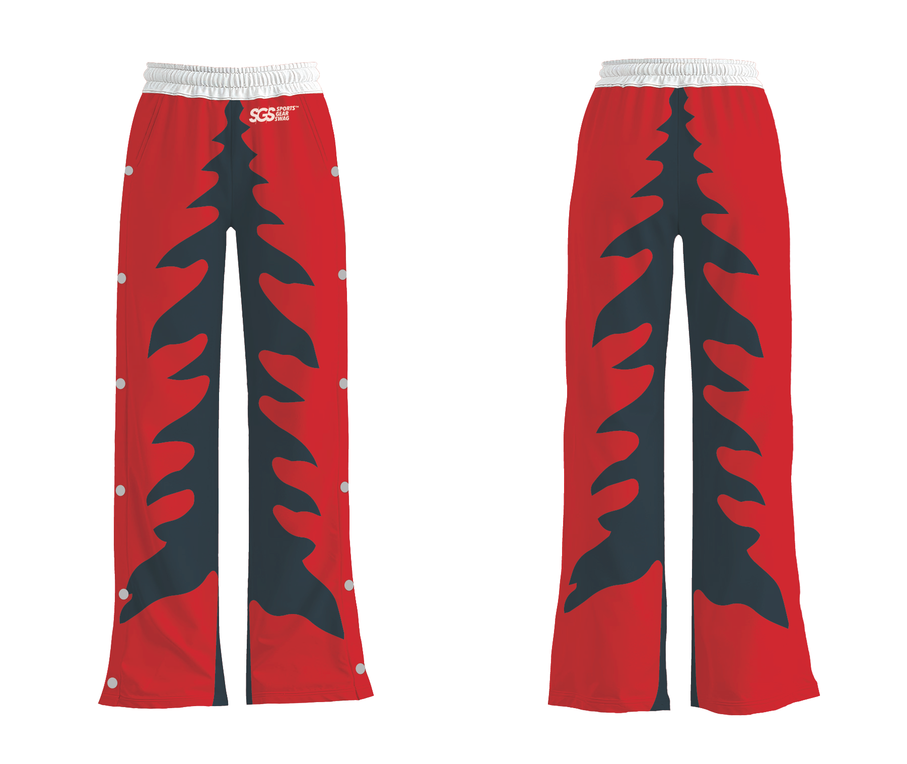 Custom breakaway wide leg pants adult youth unisex ignite - Wide-leg-pants