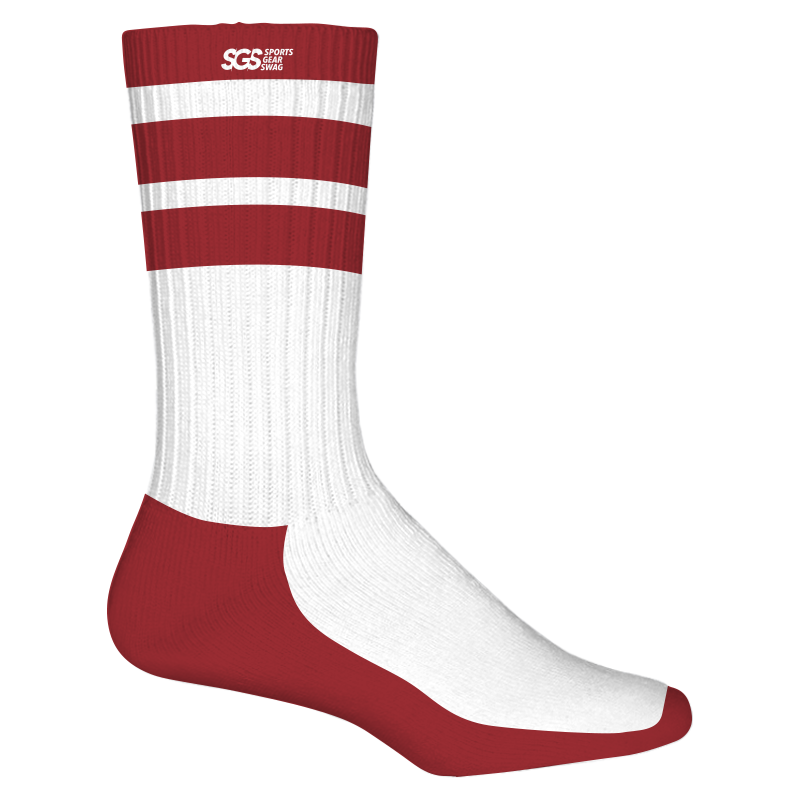 Custom christmas adult youth unisex solid socks - Socks