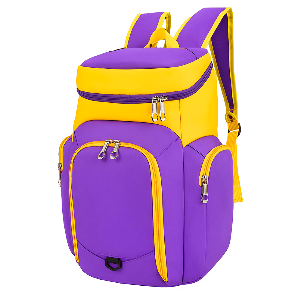 Purple & yellow  backpacks - Backpacks