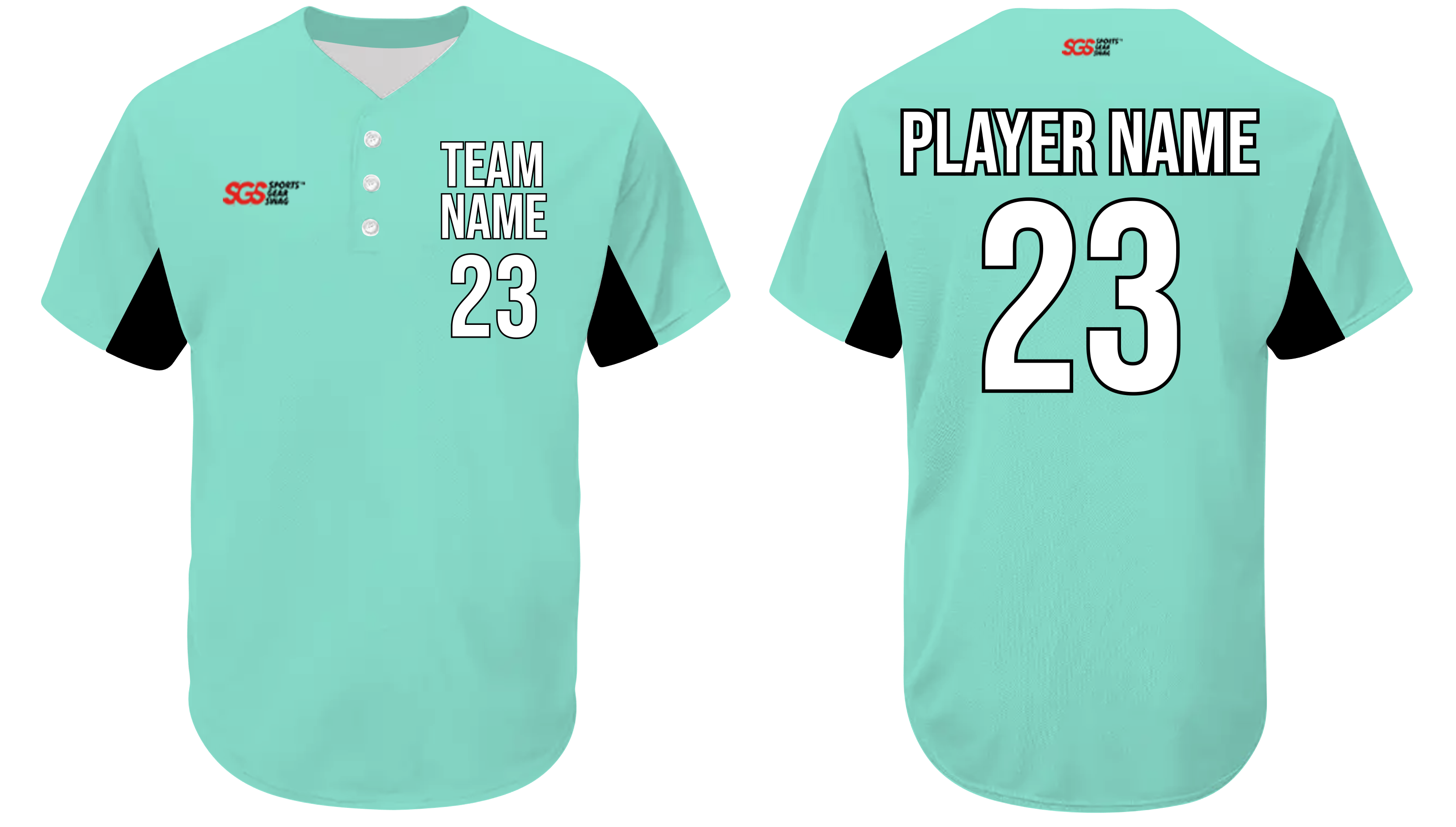 Custom bottom arms stripe adult youth unisex baseball jersey - Jersey