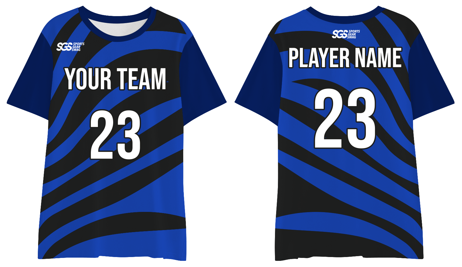 Custom moisture-wicking tilted adult youth unisex shirt - Jersey