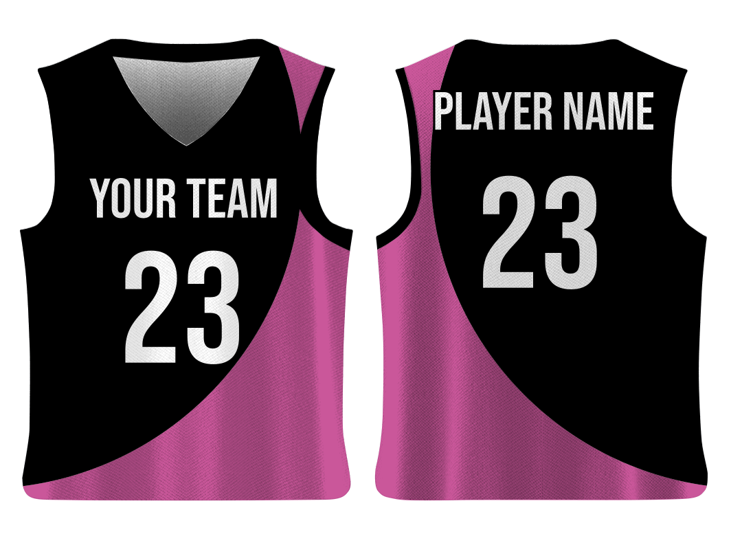 Custom side curve solids adult youth unisex basketball jersey - reversible uniform - Jersey