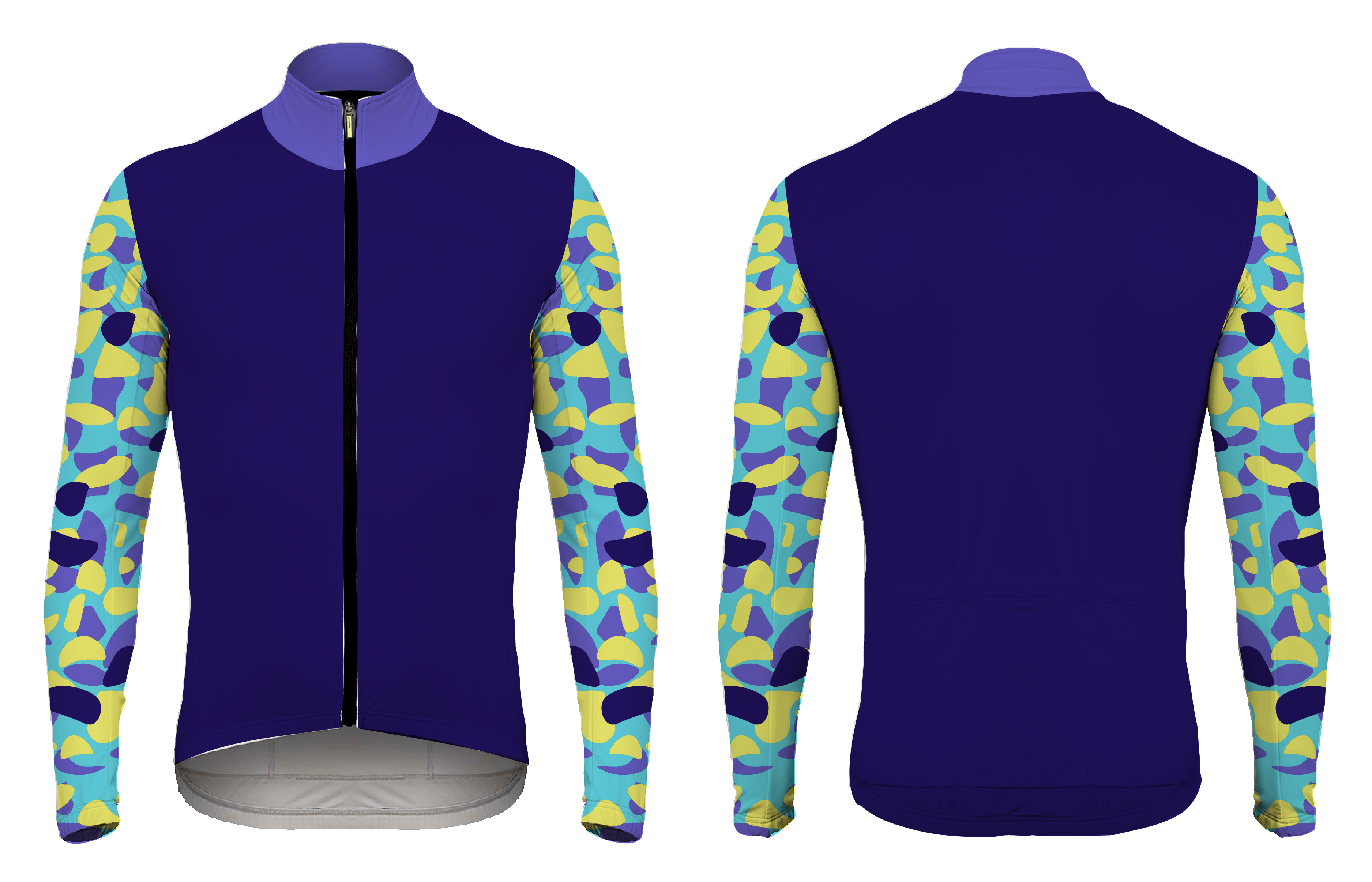 Custom fine adult youth unisex cycling long sleeve - Jersey