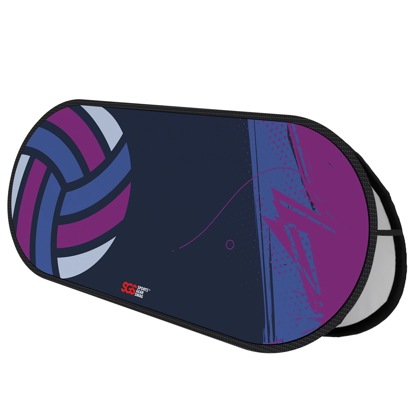 Custom popup banner volleyball abstract horizontal - Popup-banners