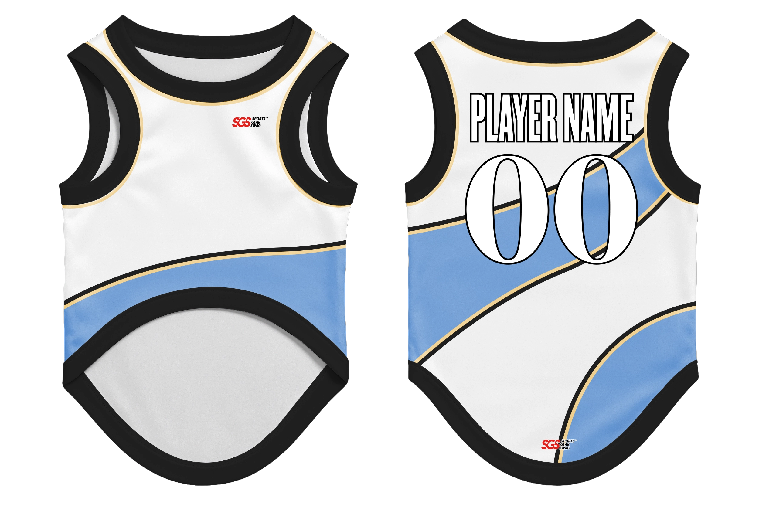 Custom pet nba basketball jersey replica feathered fetcher - Pets-basketball-jersey