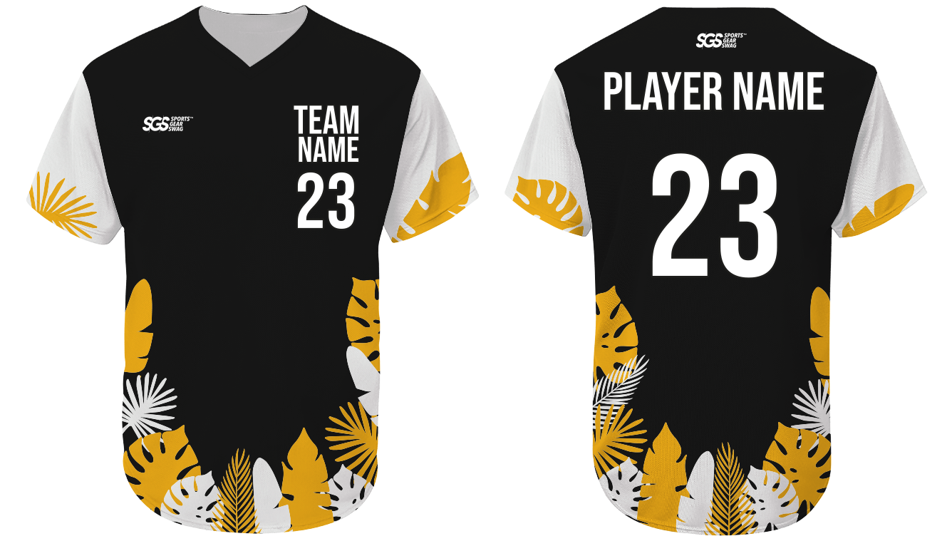 Custom edges nature short sleeve adult youth unisex softball jersey - Jersey