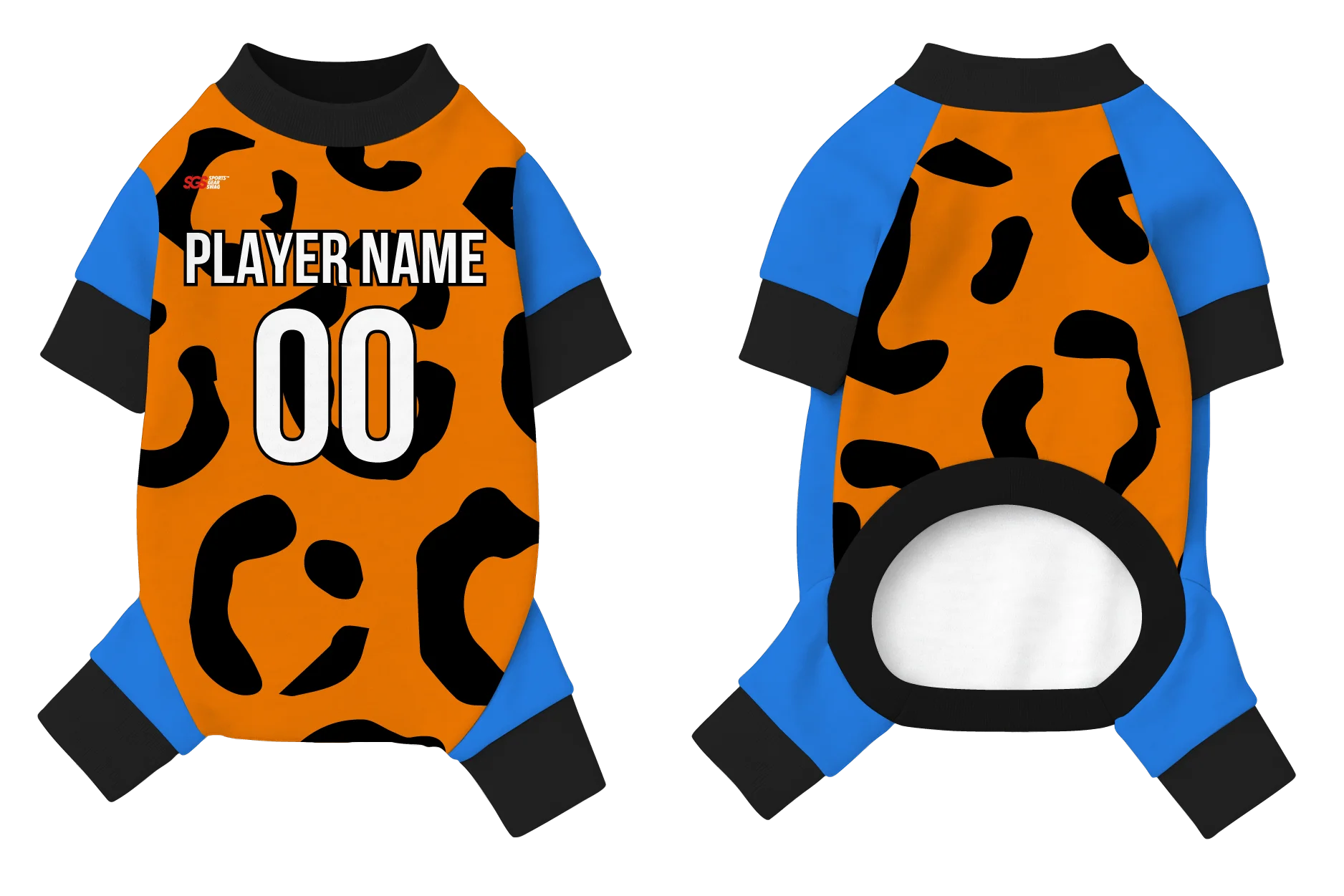 Custom pet pajama fierce animal print - Pets-pajama