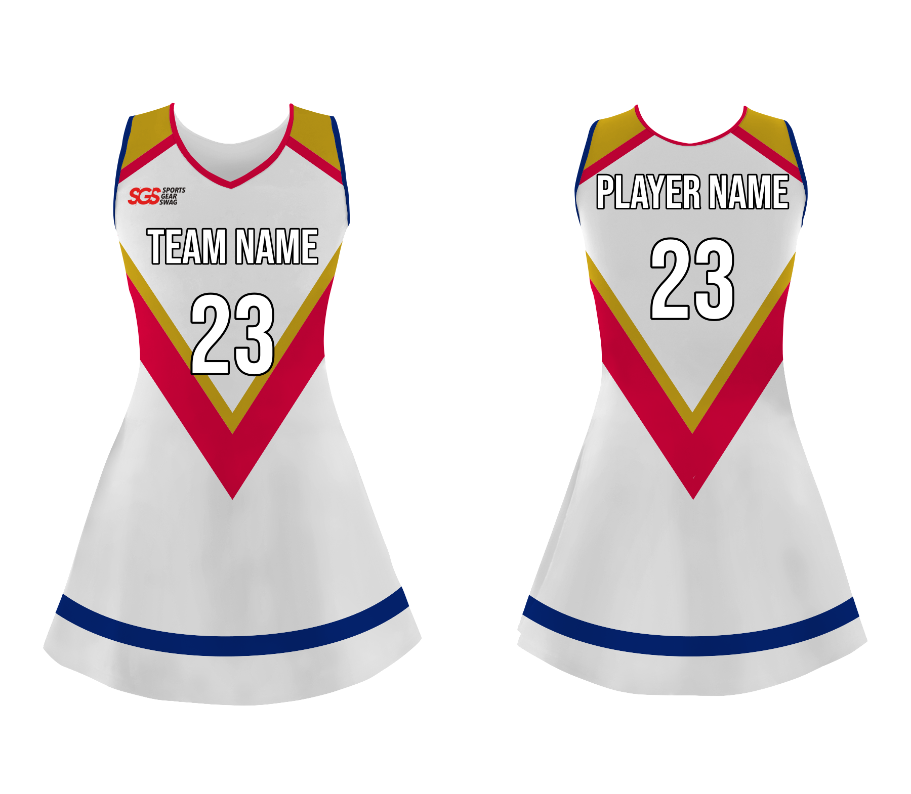 Custom v style adult youth unisex cheerleading dresses sleeveless jersey - Cheerleading-dress