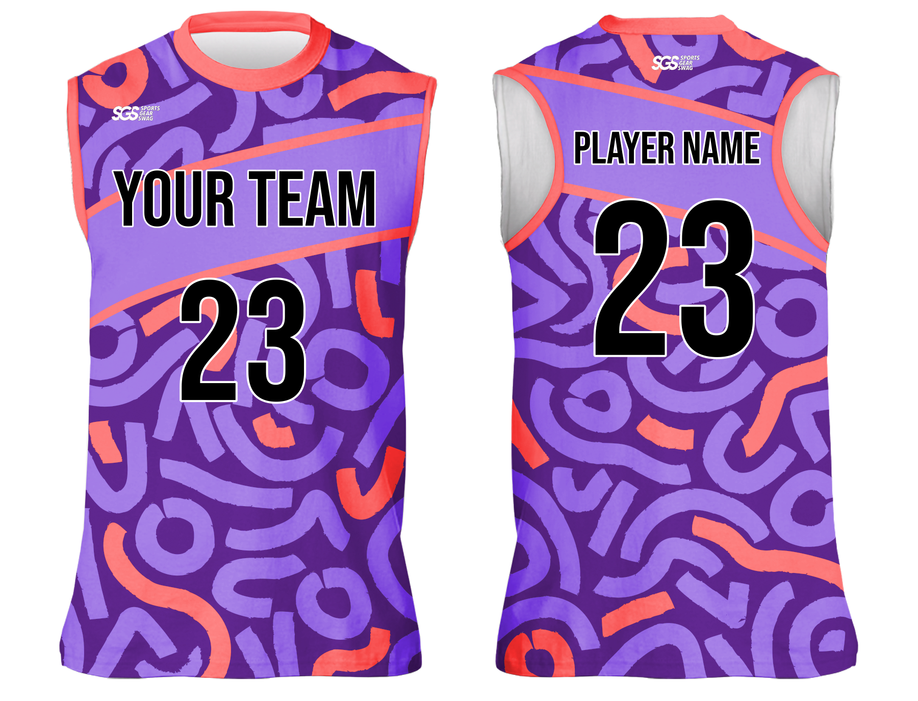 Custom great adult youth unisex volleyball racerback jersey - Jersey