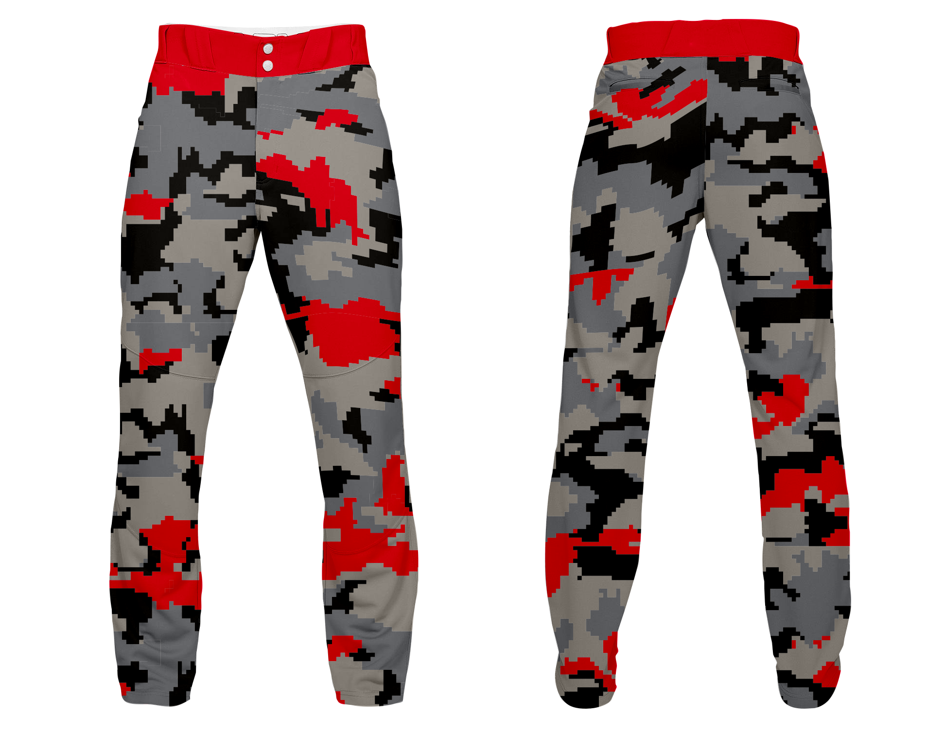 Custom sharp point camo adult youth unisex baseball jersey - Jersey