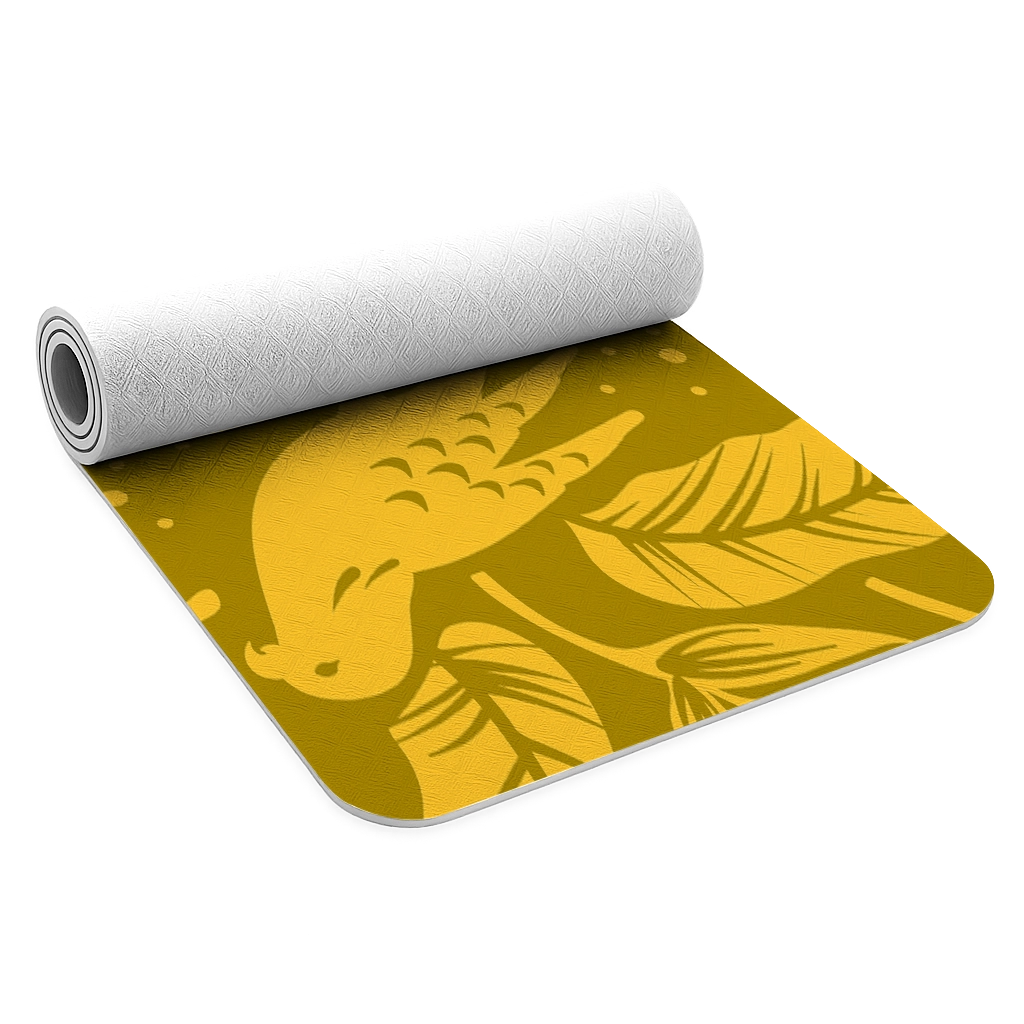 Custom yoga mat chirpy - Yoga-mats