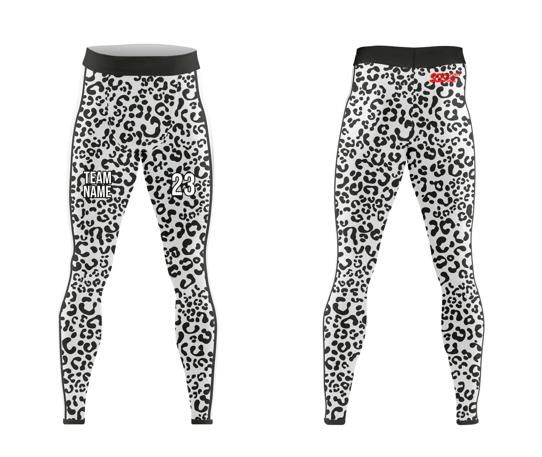 Custom best buy adult youth unisex full calf compression tights - Compression-tights