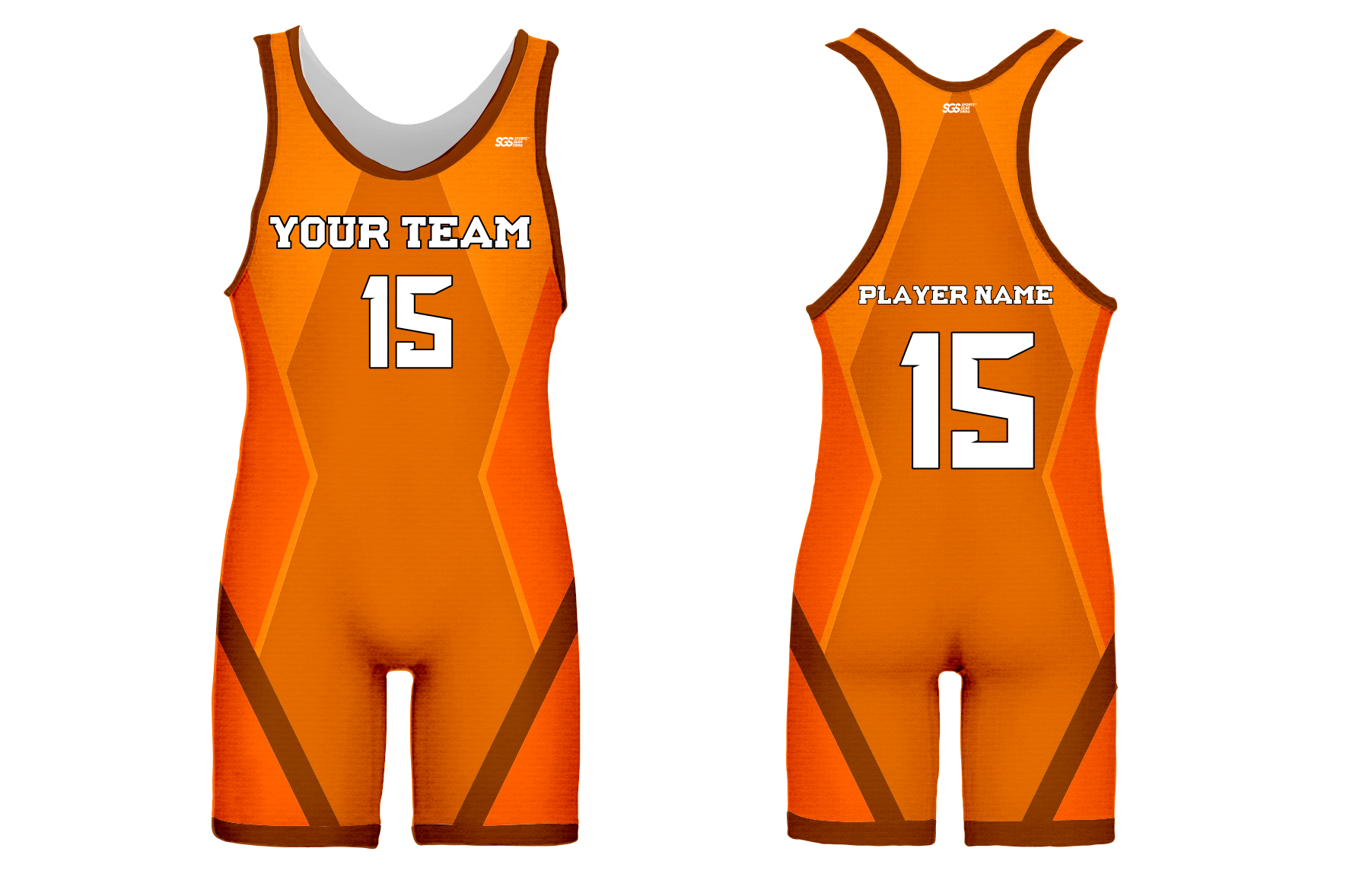 Custom unique solid  adult youth unisex wrestling singlets - Wrestling-singlets