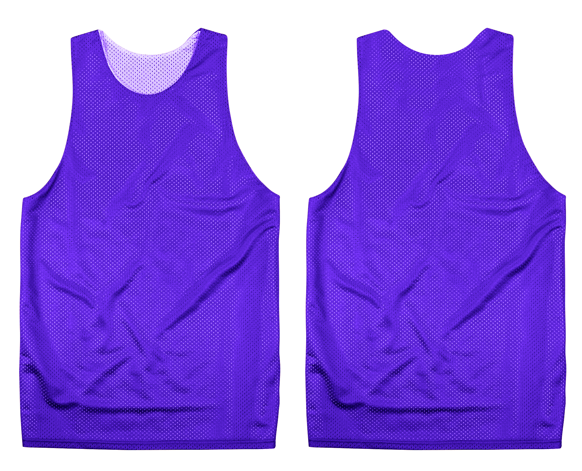 Custom purple adult youth unisex pinnies - Pinnies