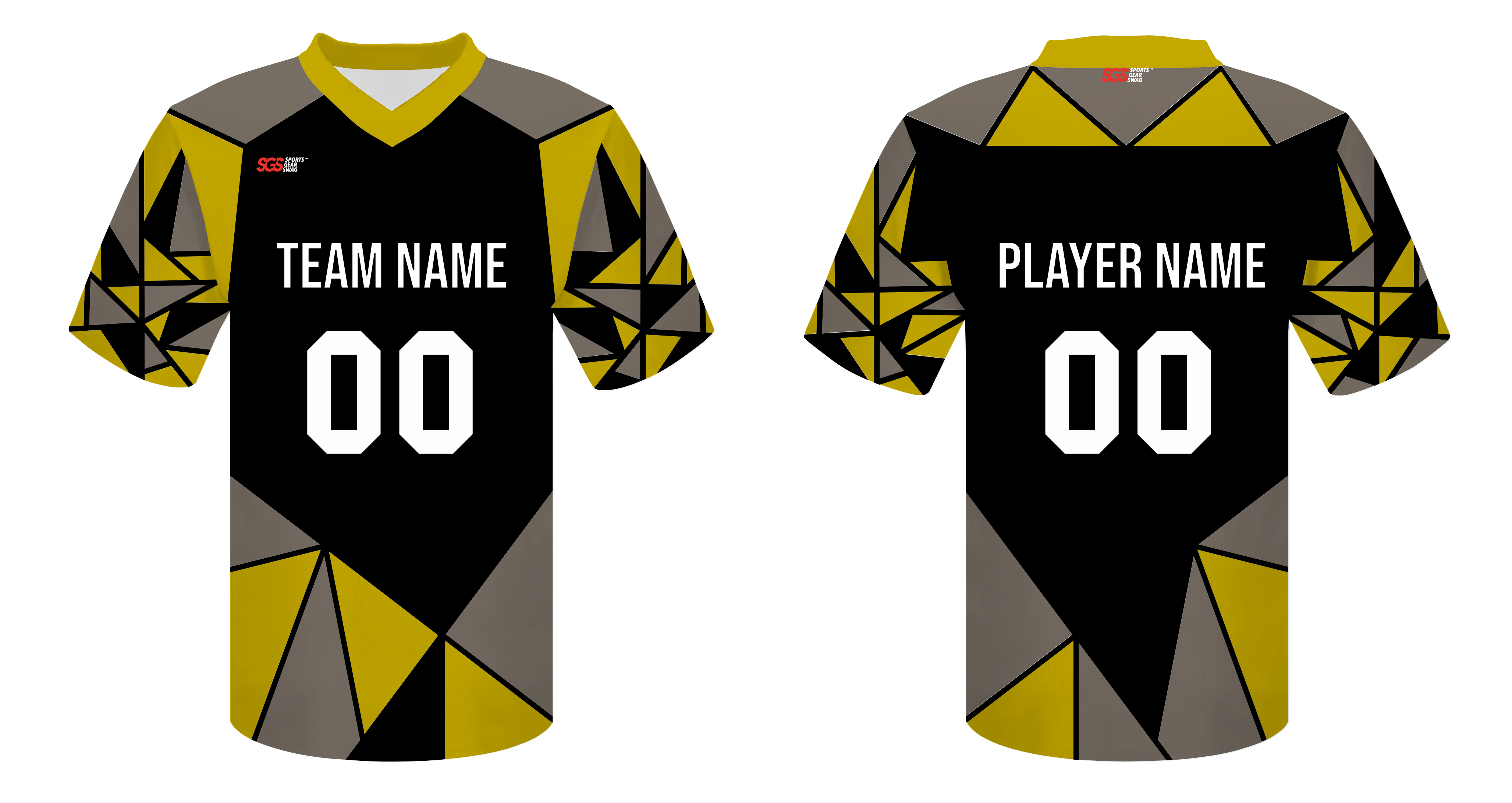 Custom Pyramid Shapes Adult Youth Unisex Football Jersey - JERSEY