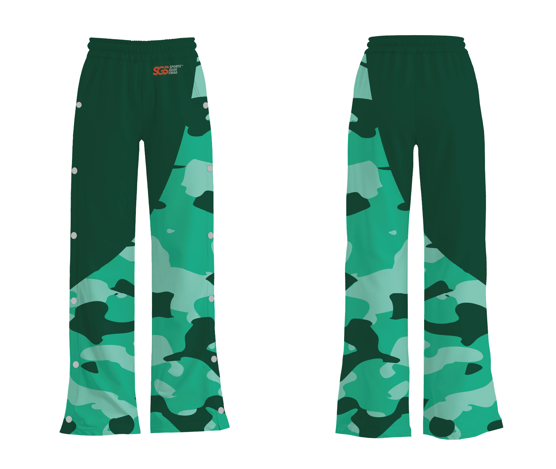 Custom breakaway wide leg pants adult youth unisex splice - Wide-leg-pants