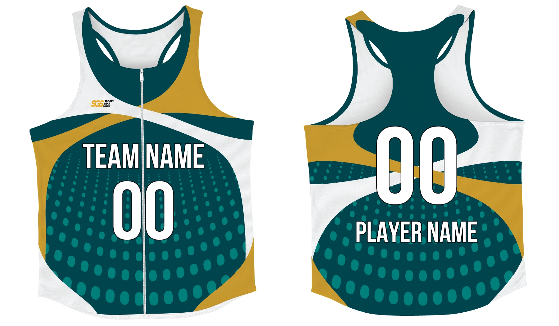 Custom full zip track singlets adult youth unisex cross path - Track-singlets