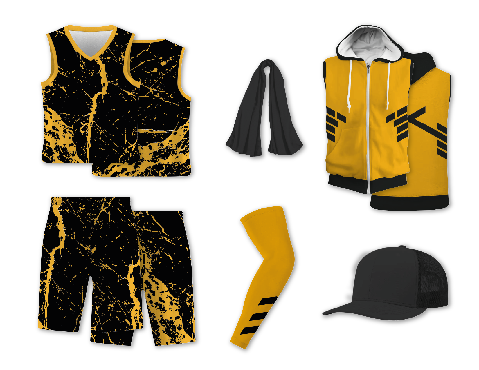 Custom mountain nature adult youth unisex basketball jersey - reversible uniform - Jersey