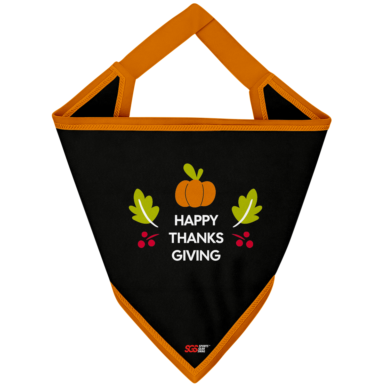 Custom pet holiday bandana maple madness - Pets-bandana