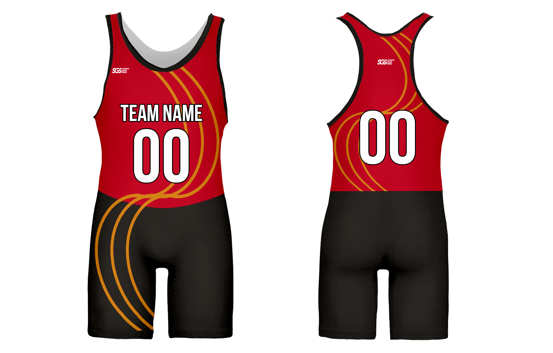 Custom stylish adult youth unisex wrestling singlets - Wrestling-singlets
