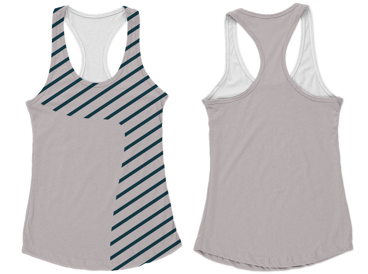 Custom new track racerback sleeveless shirts-style 20 - Shirt-sleeveless