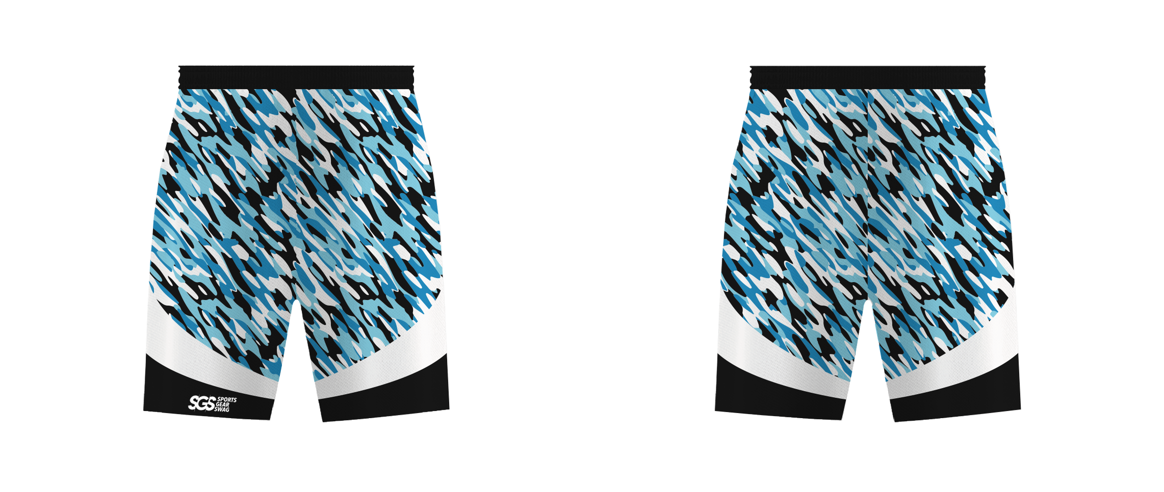 Custom sleeve camo adult youth unisex cheerleading shorts - Cheerleading-shorts
