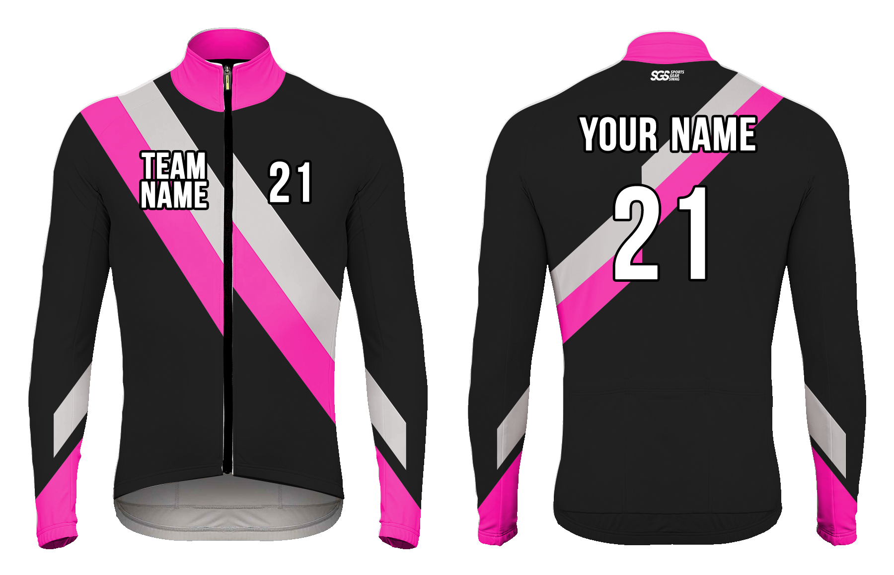 Custom perfect design adult youth unisex cycling long sleeve - Jersey