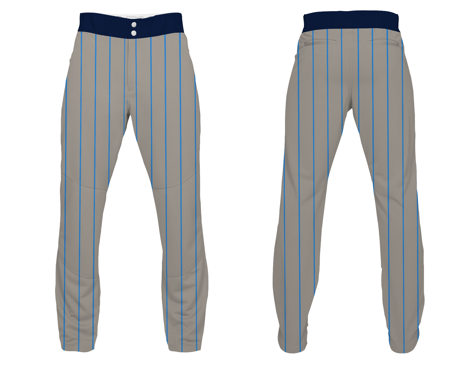 Custom vertical line design adult youth unisex baseball pants - Baseball-pants
