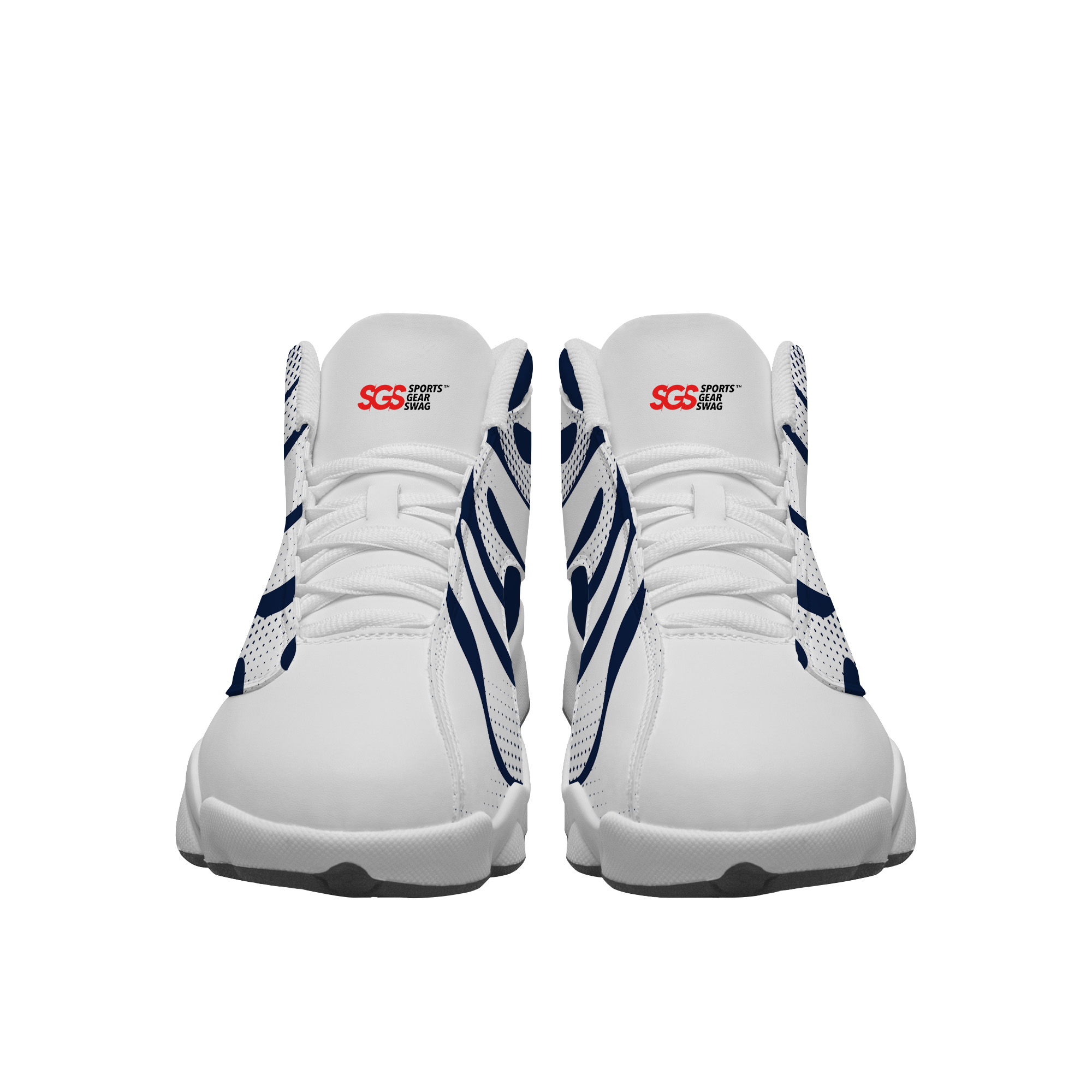 Custom basketball shoes white jump strike - Basketball-shoes