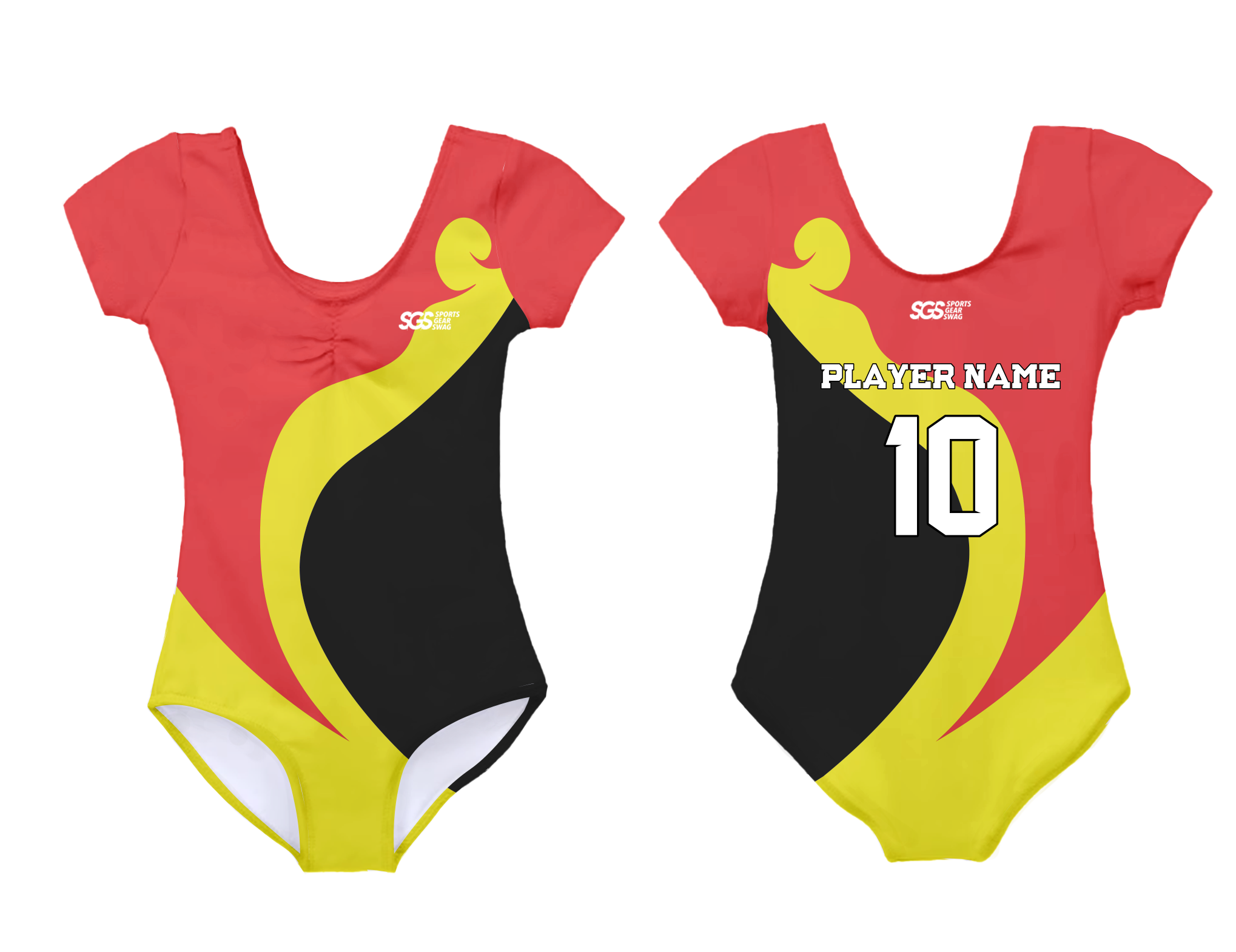 Custom short sleeve  gymnastic uniform adult youth flame burst - Gymnastics-uniforms