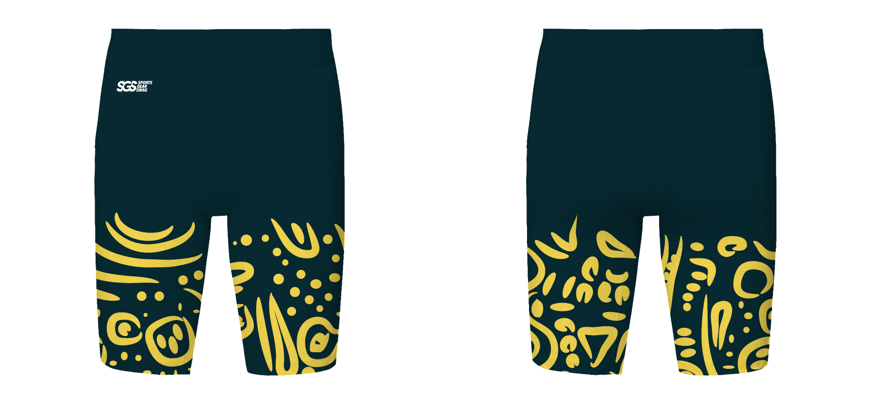 Custom cycling shorts adult youth unisex creative fusion - Short