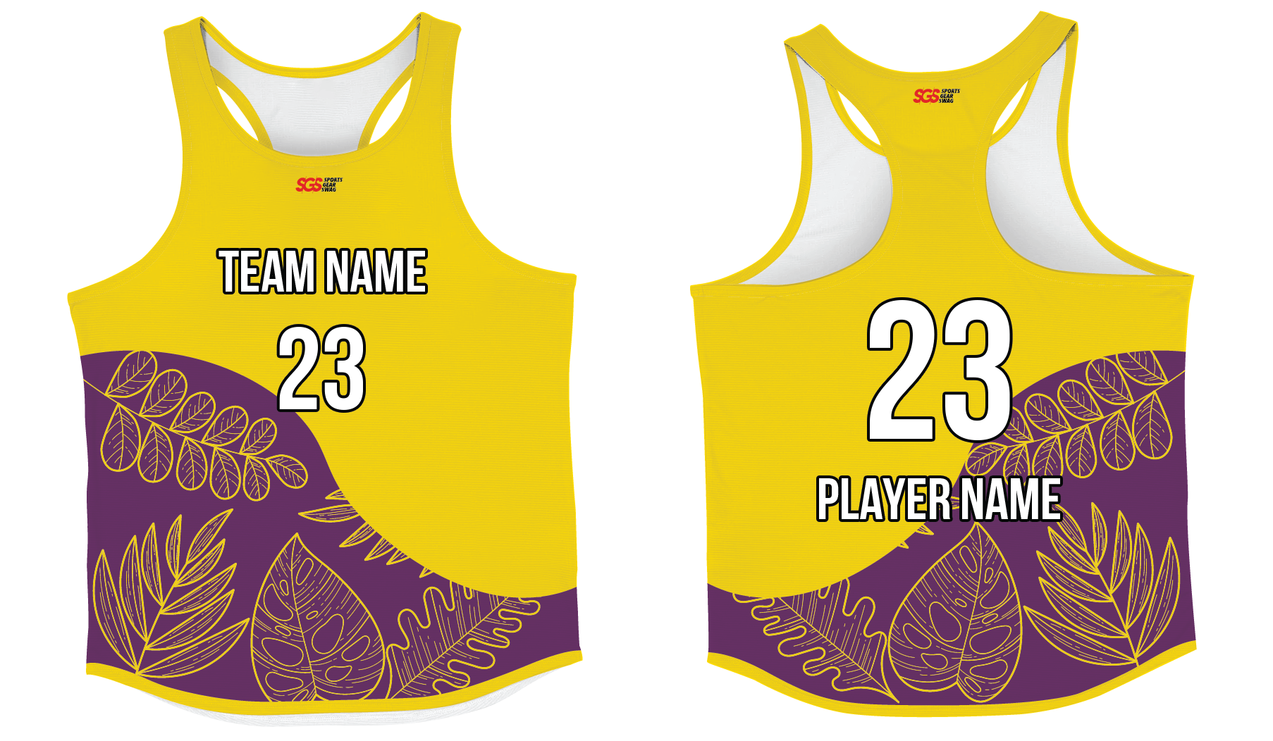 Custom track singlets adult youth unisex sleek durable - Track-singlets