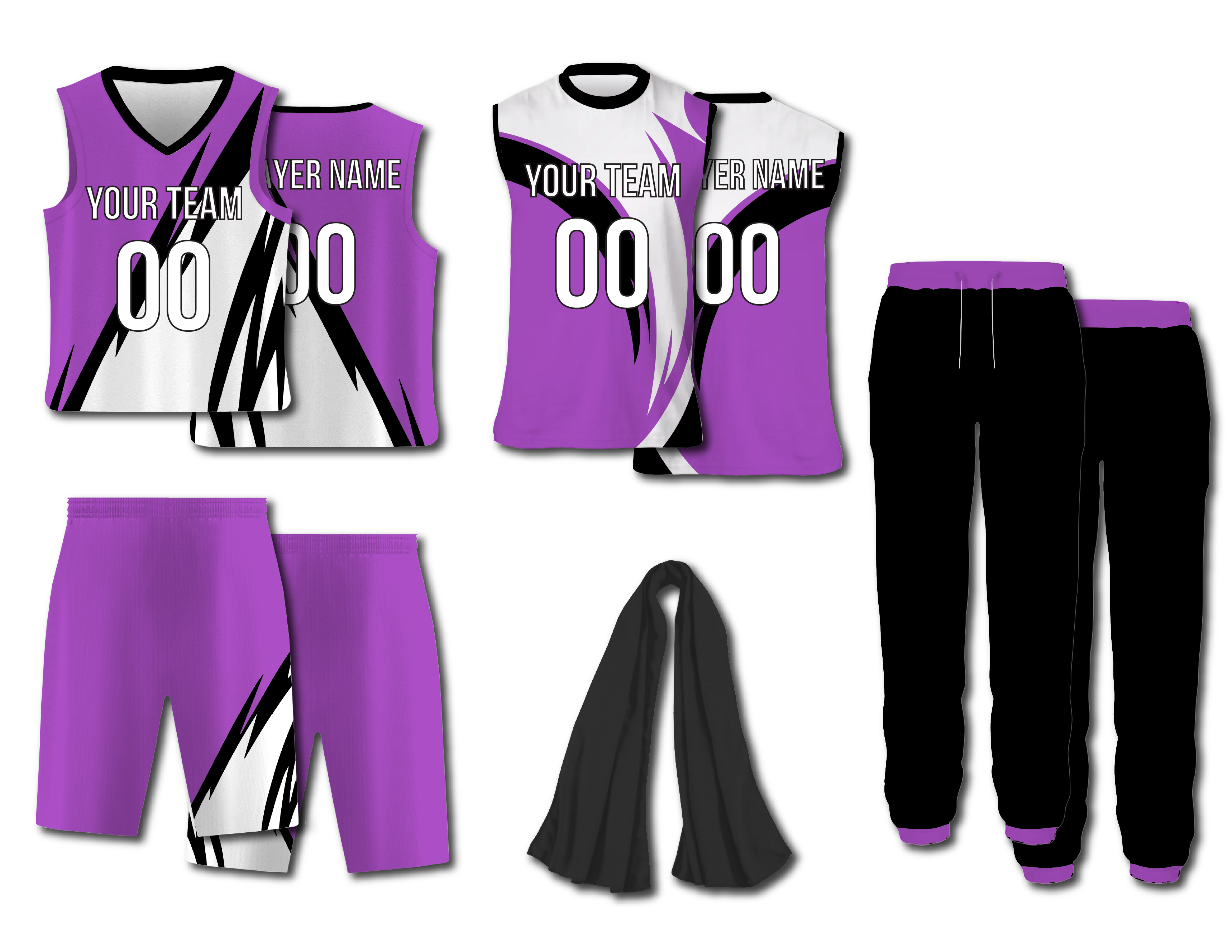 Custom stark abstract adult youth unisex basketball jersey - reversible uniform - Jersey