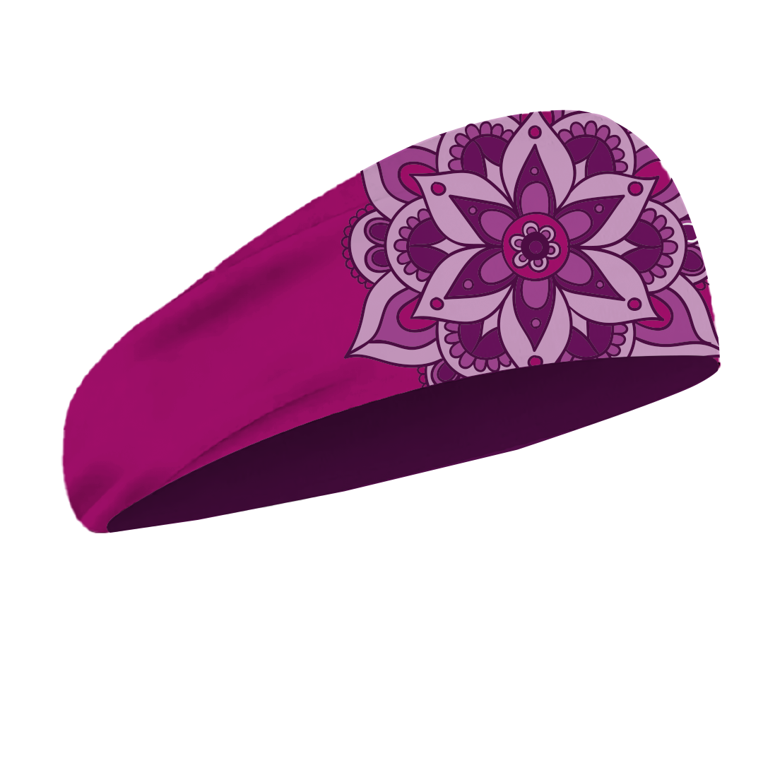 Custom blossom floweret yoga headband - Yoga-headband