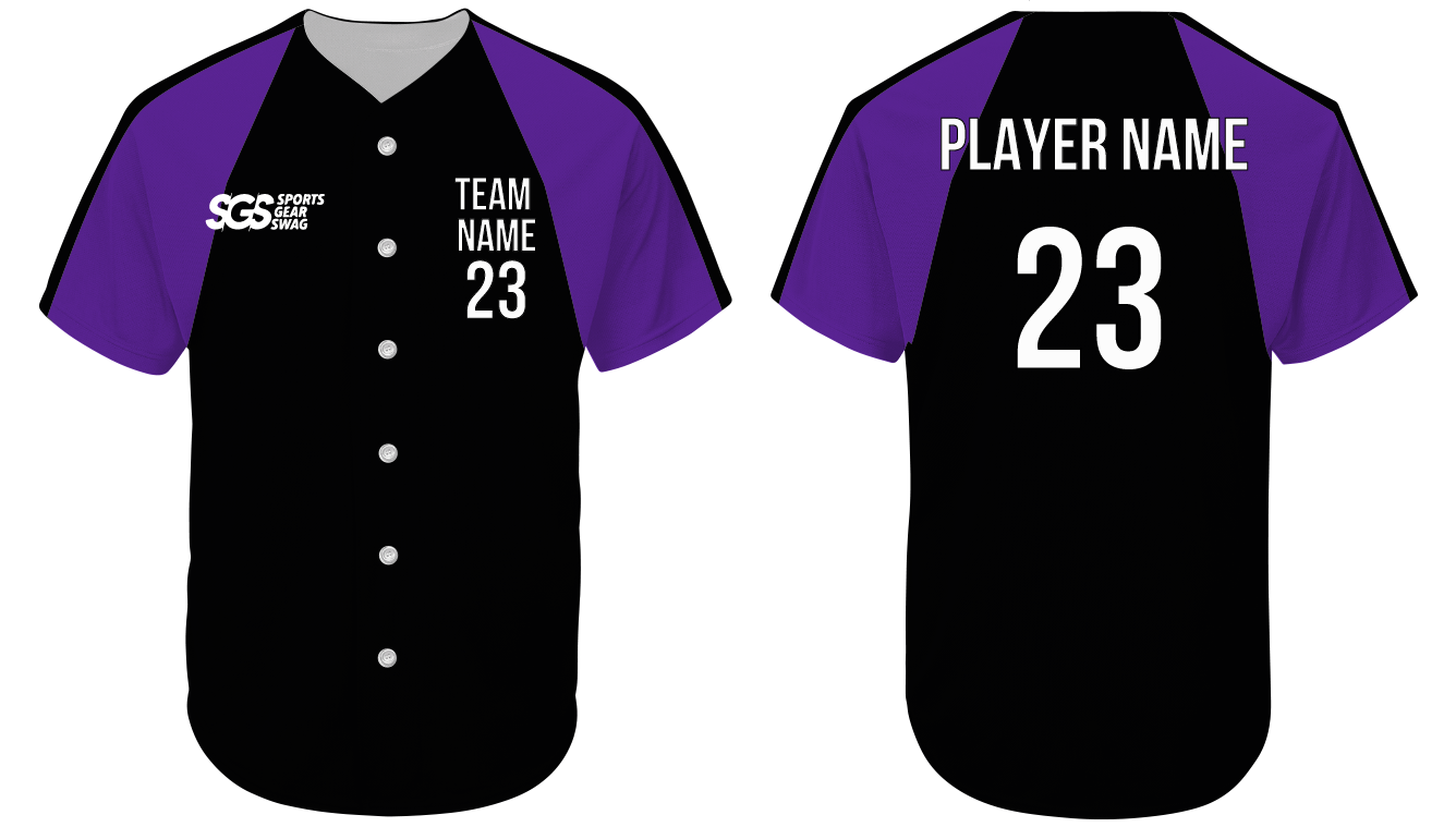 Custom simple style adult youth unisex softball jersey - Jersey