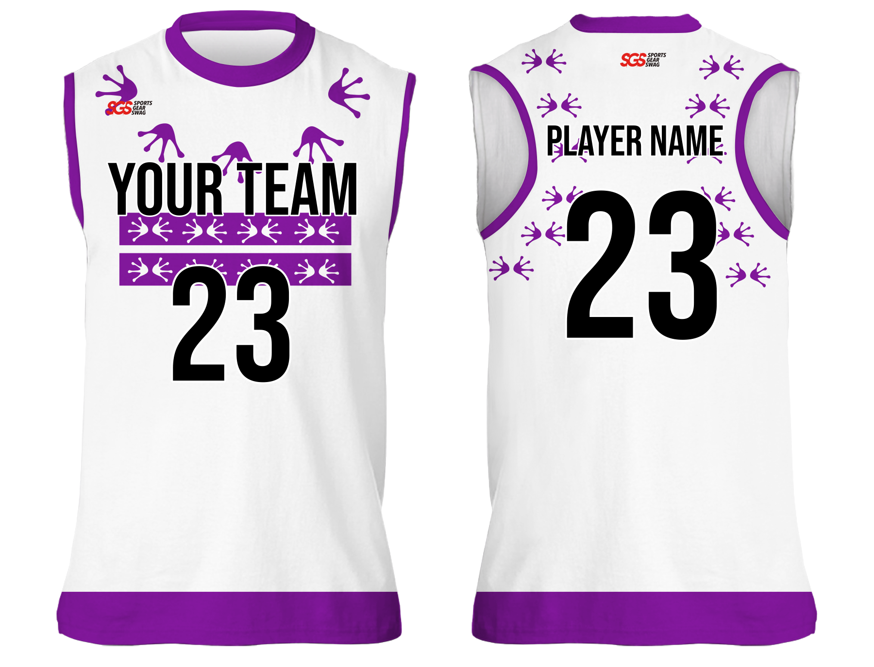 Custom terrific adult youth unisex volleyball racerback jersey - Jersey