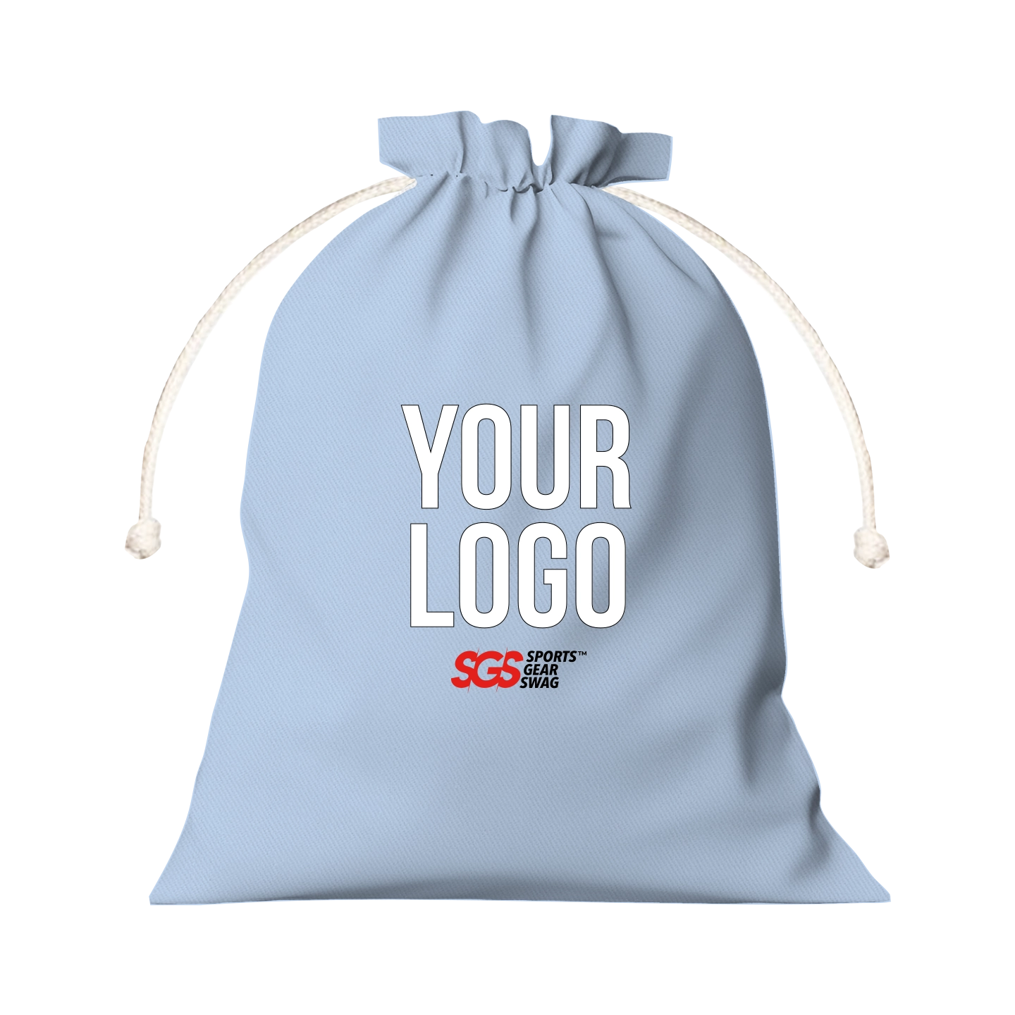 Custom drawstring tote bag rosy aura - Drawstring-tote-bags