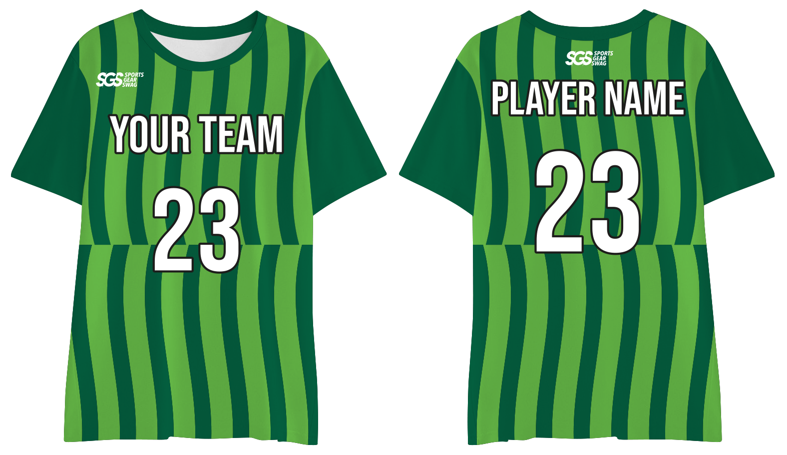 Custom moisture-wicking trimmed adult youth unisex shirt - Jersey
