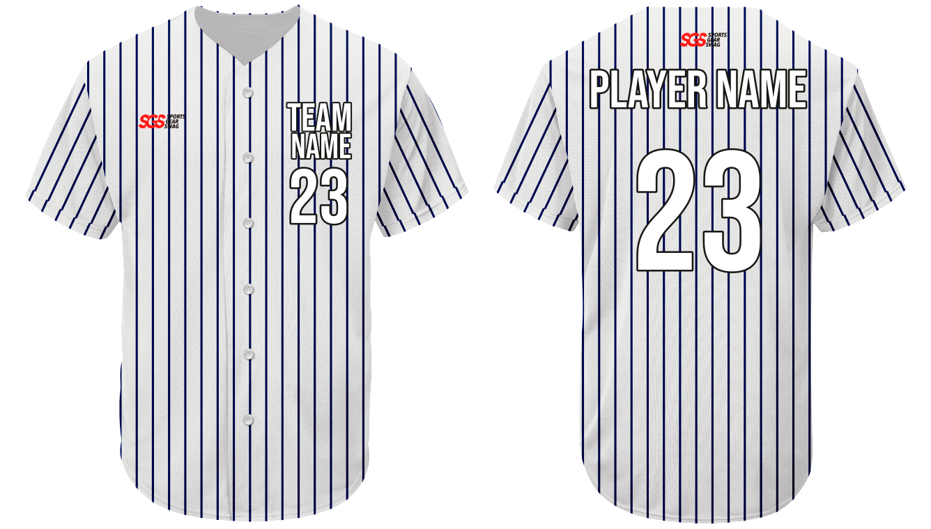 Custom monarch white adult youth unisex full buttons baseball jersey - Jersey